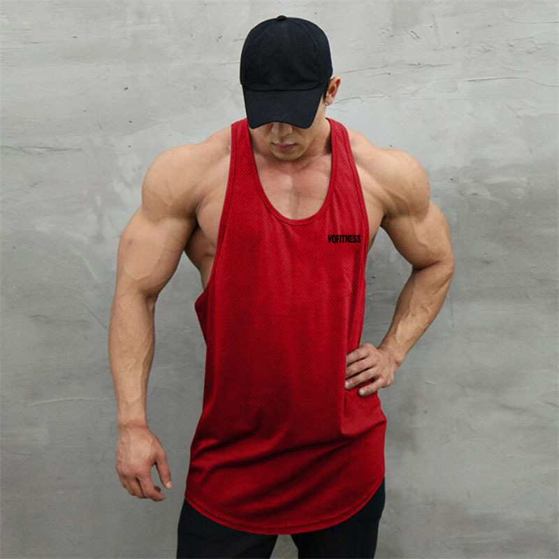 Sports Vest Men's Basketball Sleeveless T-shirt Summer Workout Loose Top Training Basketball Clothes Quick-drying Top - Image 6