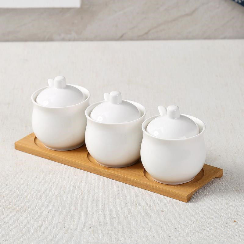 Seasoning Jar Seasoning Bottle Salt Monosodium Glutamate Seasoning Box Set Household - Image 8